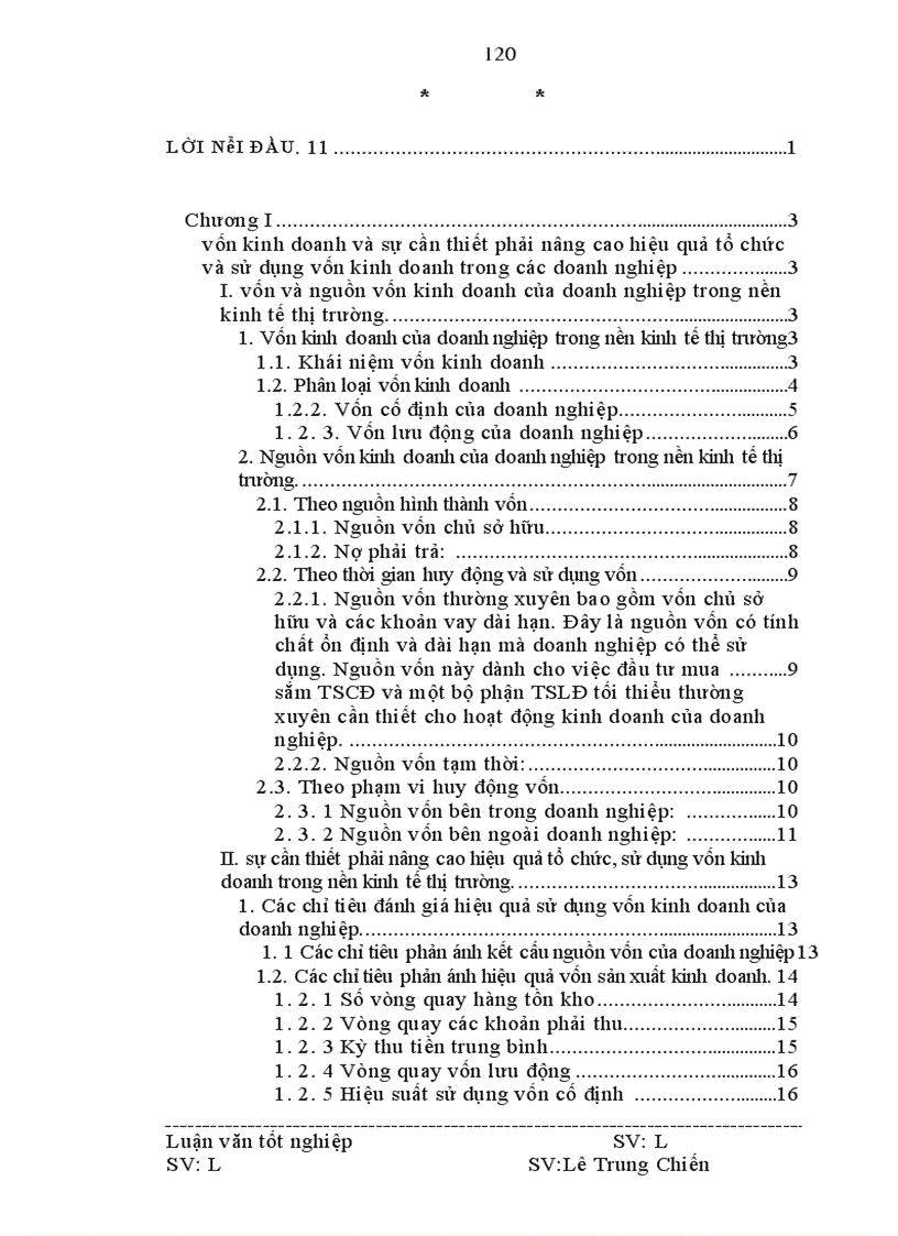 image for page Vốn kinh doanh và các biện pháp nâng cao hiệu quả tổ chức và sử dụng vốn kinh doanh ở Công ty cổ phần xây dựng thuỷ lợi 3 Nghệ An