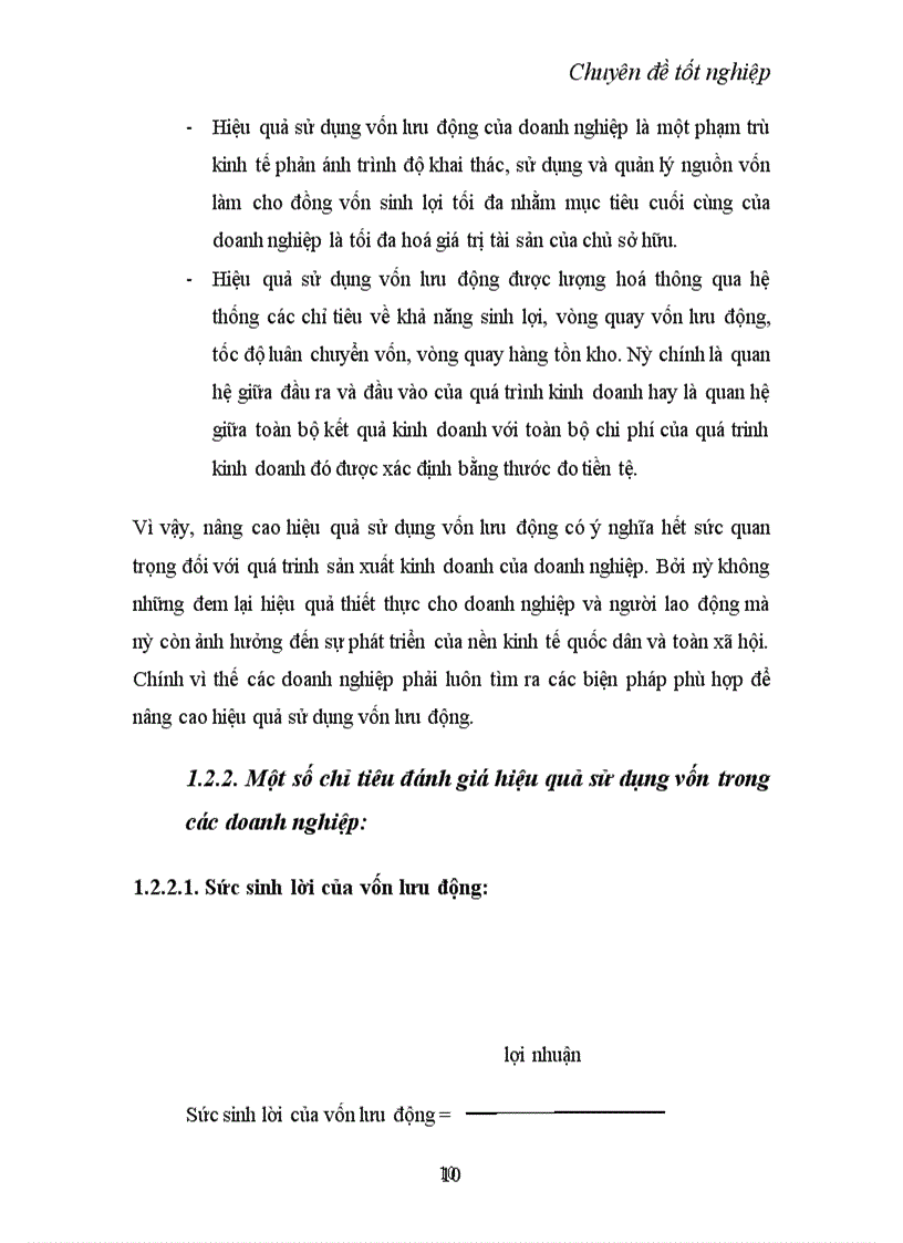 image for page Một số giải pháp nâng cao hiệu quả nâng cao sử dụng vốn lưu động tại nhà máy bánh kẹo cao cấp Hữu Nghị