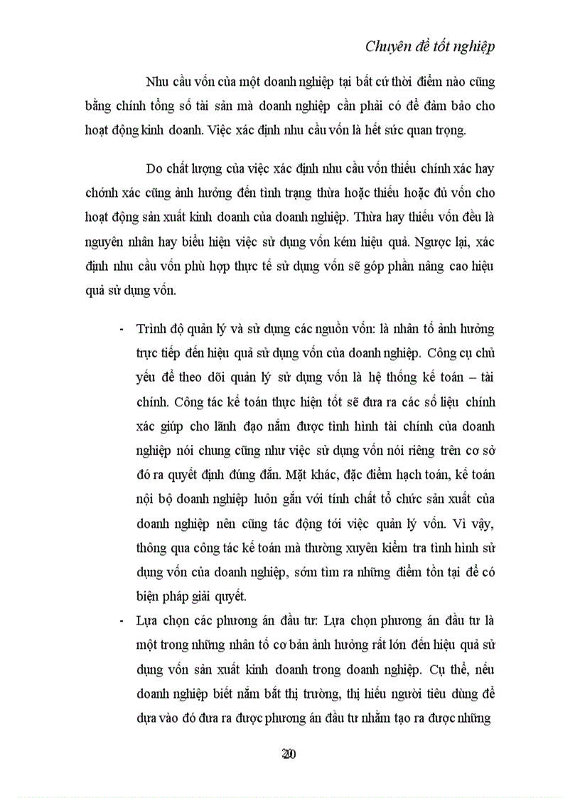 image for page Một số giải pháp nâng cao hiệu quả nâng cao sử dụng vốn lưu động tại nhà máy bánh kẹo cao cấp Hữu Nghị