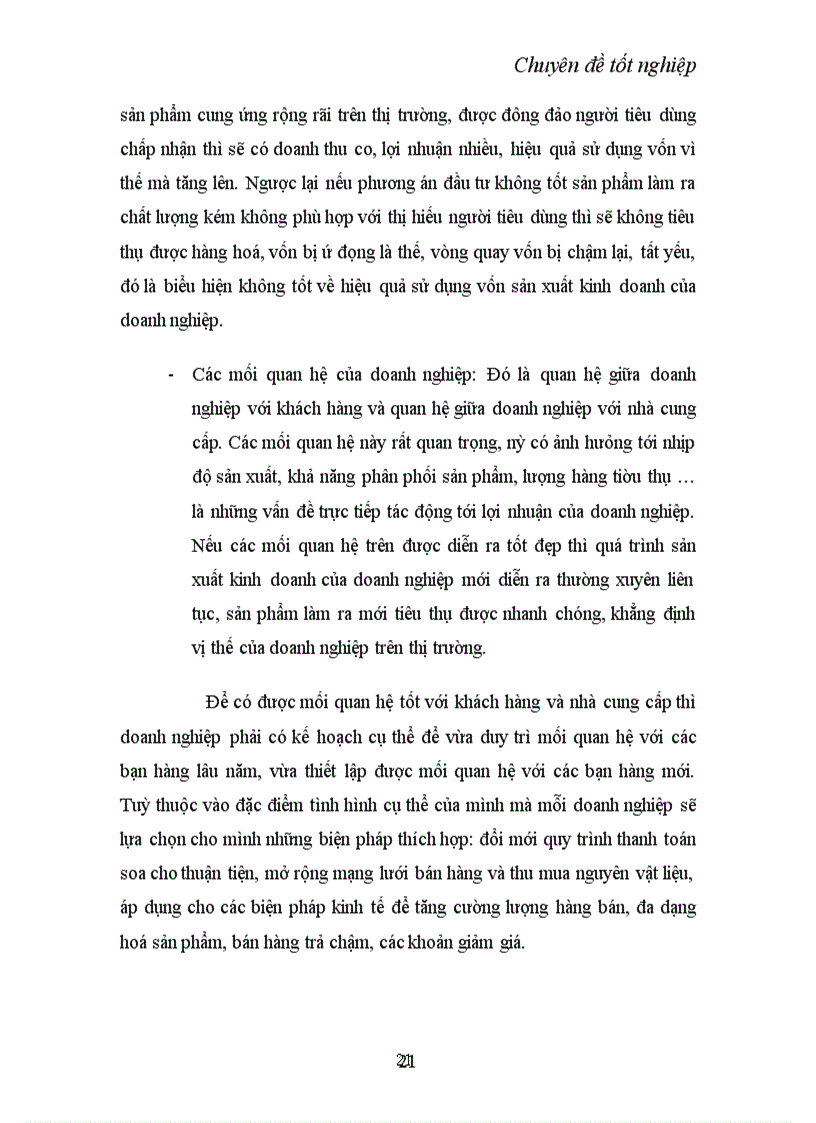 image for page Một số giải pháp nâng cao hiệu quả nâng cao sử dụng vốn lưu động tại nhà máy bánh kẹo cao cấp Hữu Nghị