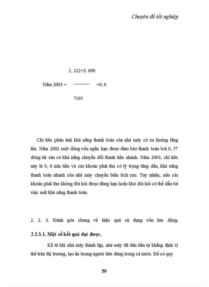 image for page Một số giải pháp nâng cao hiệu quả nâng cao sử dụng vốn lưu động tại nhà máy bánh kẹo cao cấp Hữu Nghị