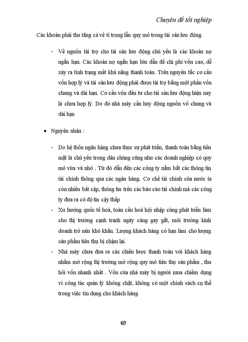 image for page Một số giải pháp nâng cao hiệu quả nâng cao sử dụng vốn lưu động tại nhà máy bánh kẹo cao cấp Hữu Nghị