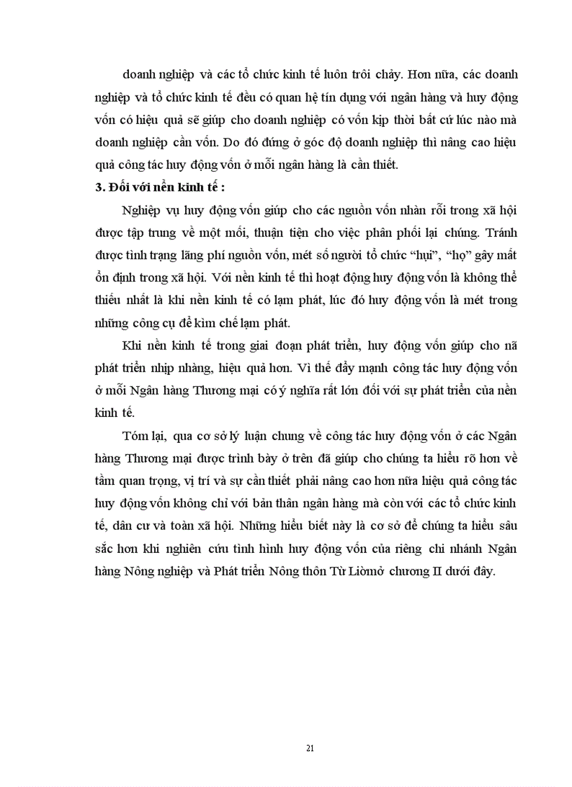 image for page Các giải pháp nâng cao hiệu quả công tác huy động vốn tại Ngân hàng Nông nghiệp và Phát triển Nông thôn Từ Liêm