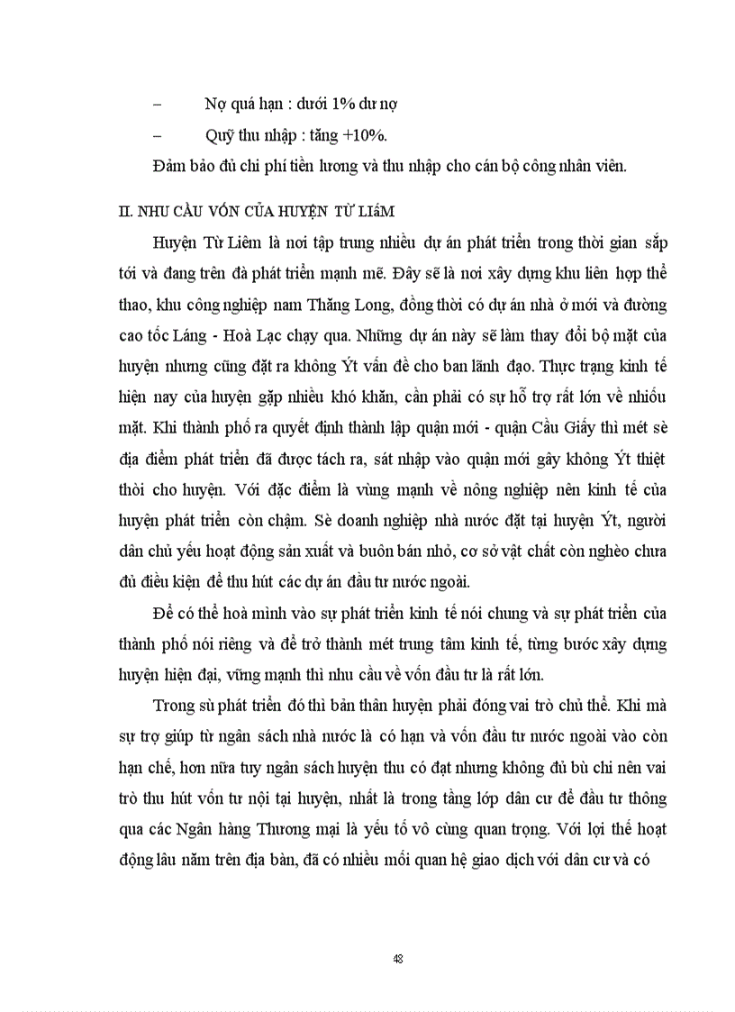 image for page Các giải pháp nâng cao hiệu quả công tác huy động vốn tại Ngân hàng Nông nghiệp và Phát triển Nông thôn Từ Liêm