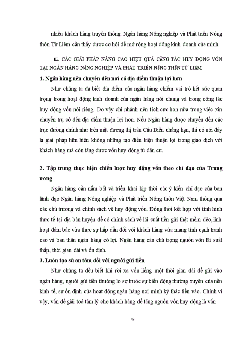 image for page Các giải pháp nâng cao hiệu quả công tác huy động vốn tại Ngân hàng Nông nghiệp và Phát triển Nông thôn Từ Liêm
