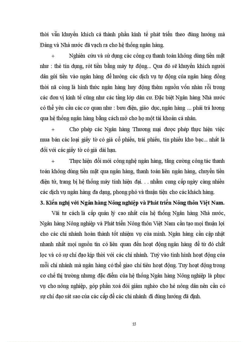 image for page Các giải pháp nâng cao hiệu quả công tác huy động vốn tại Ngân hàng Nông nghiệp và Phát triển Nông thôn Từ Liêm