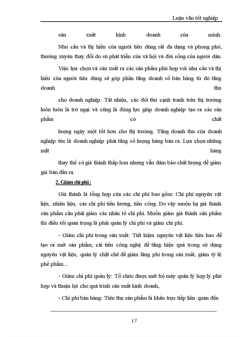 image for page Lợi nhuận và một số giải pháp chủ yếu tăng lợi nhuận tại Công ty TNHH Thành Công