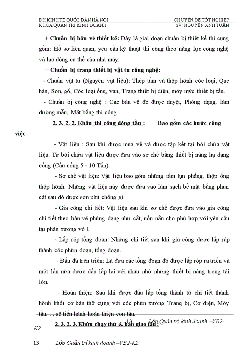 image for page Phân tích tính hiệu quả sử dụng vốn và biện pháp nâng cao hiệu quả sử dụng vốn của Nhà máy đóng tầu Hạ Long