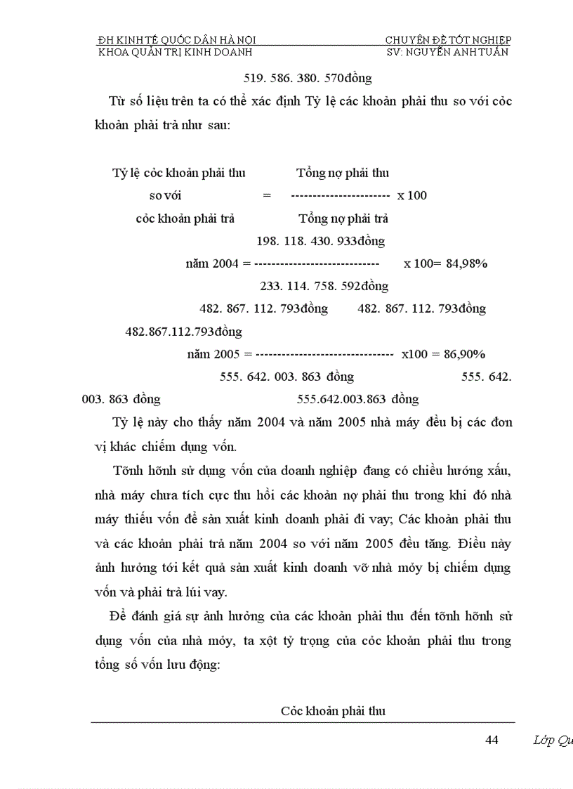 image for page Phân tích tính hiệu quả sử dụng vốn và biện pháp nâng cao hiệu quả sử dụng vốn của Nhà máy đóng tầu Hạ Long