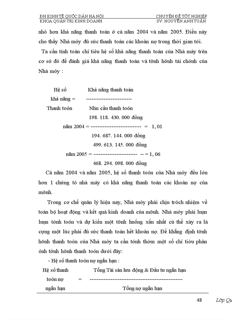 image for page Phân tích tính hiệu quả sử dụng vốn và biện pháp nâng cao hiệu quả sử dụng vốn của Nhà máy đóng tầu Hạ Long