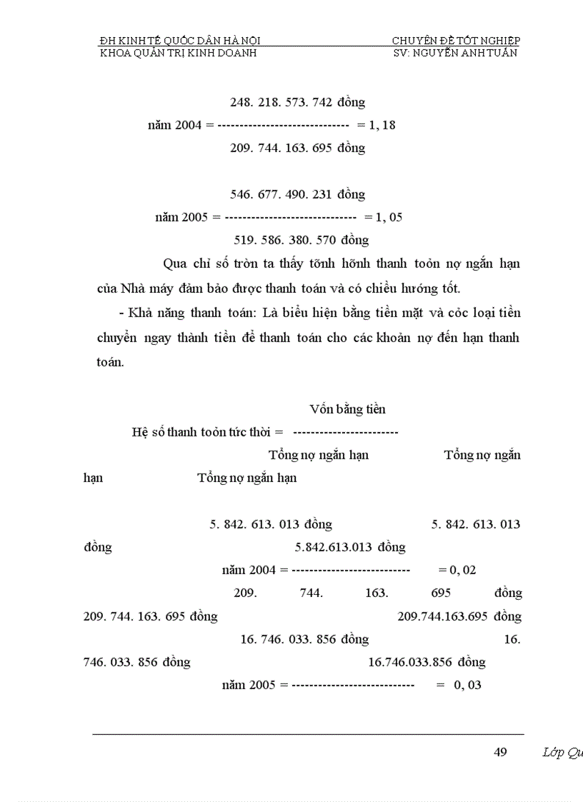 image for page Phân tích tính hiệu quả sử dụng vốn và biện pháp nâng cao hiệu quả sử dụng vốn của Nhà máy đóng tầu Hạ Long