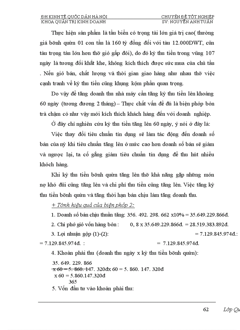 image for page Phân tích tính hiệu quả sử dụng vốn và biện pháp nâng cao hiệu quả sử dụng vốn của Nhà máy đóng tầu Hạ Long