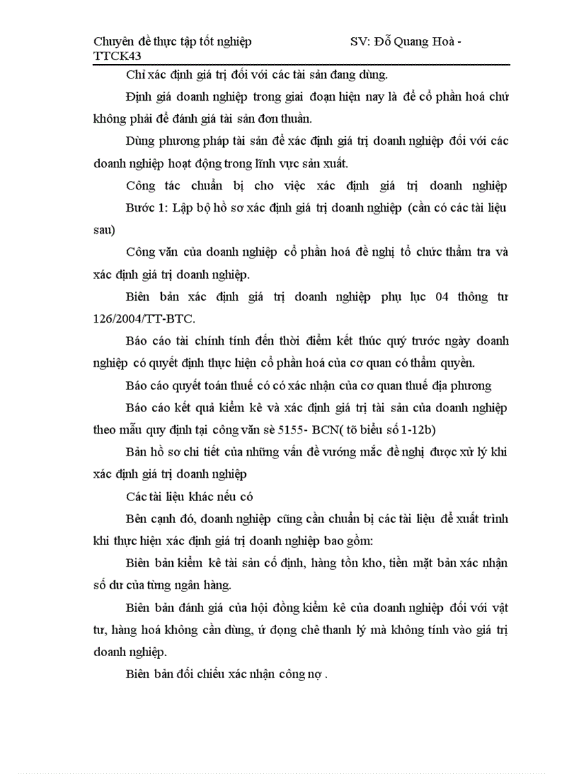 image for page Tư vấn xác định giá trị Doanh nghiêp tại công ty chứng khoán