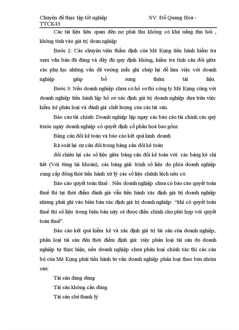 image for page Tư vấn xác định giá trị Doanh nghiêp tại công ty chứng khoán