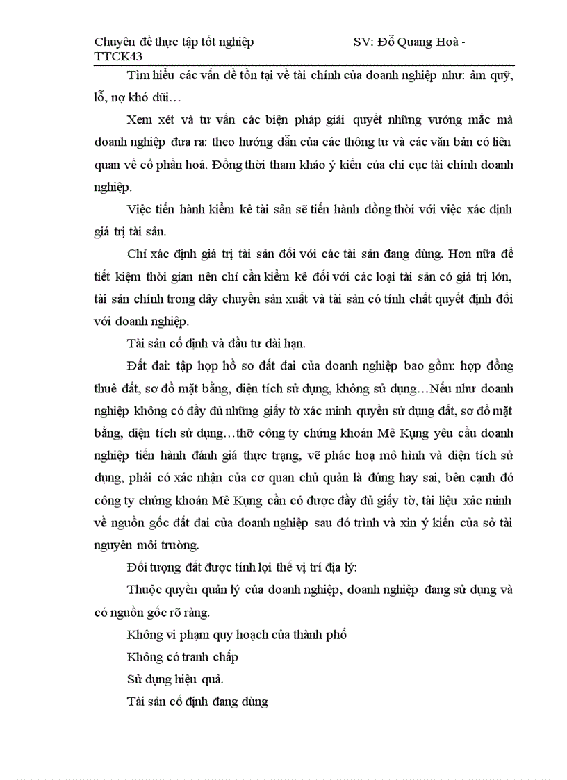 image for page Tư vấn xác định giá trị Doanh nghiêp tại công ty chứng khoán