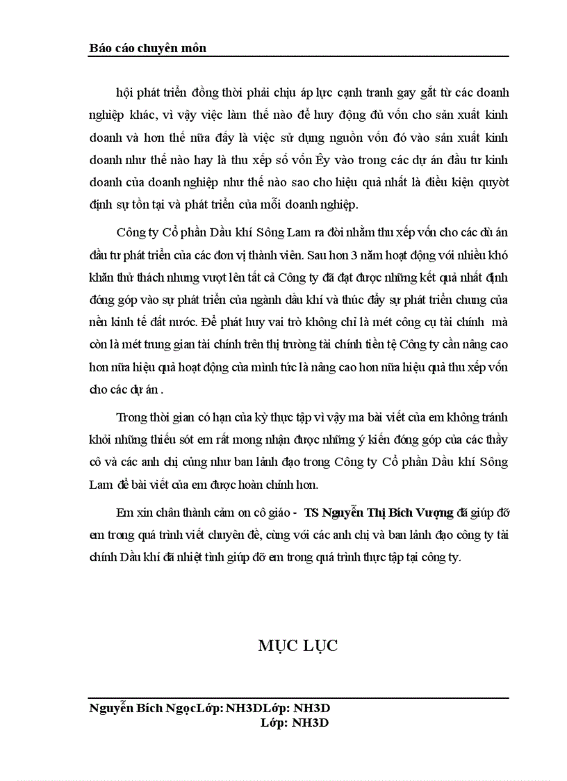 image for page Những biện pháp cần được áp dụng nhằm nâng cao hiệu quả thu xếp và huy động vốn tại Công ty Cổ phần Dầu khí Sông Lam