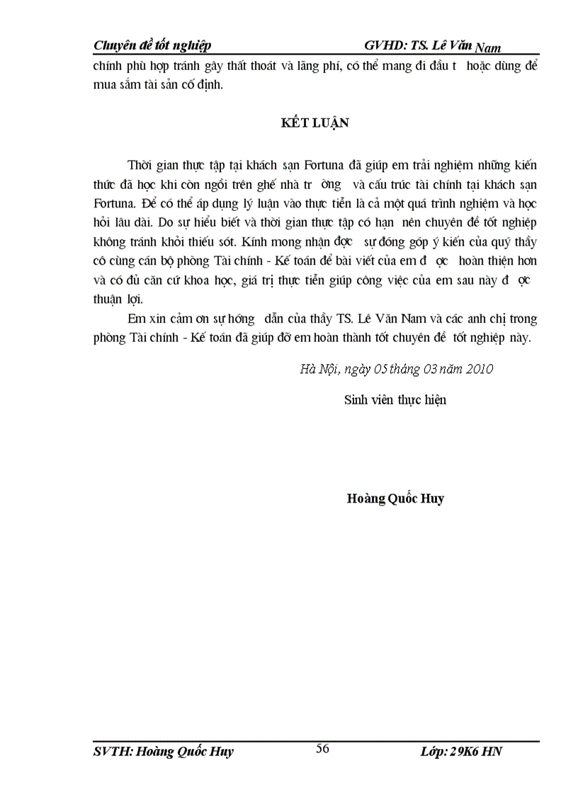 image for page Phân tích cấu trúc tài chính tại khách sạn Fortuna