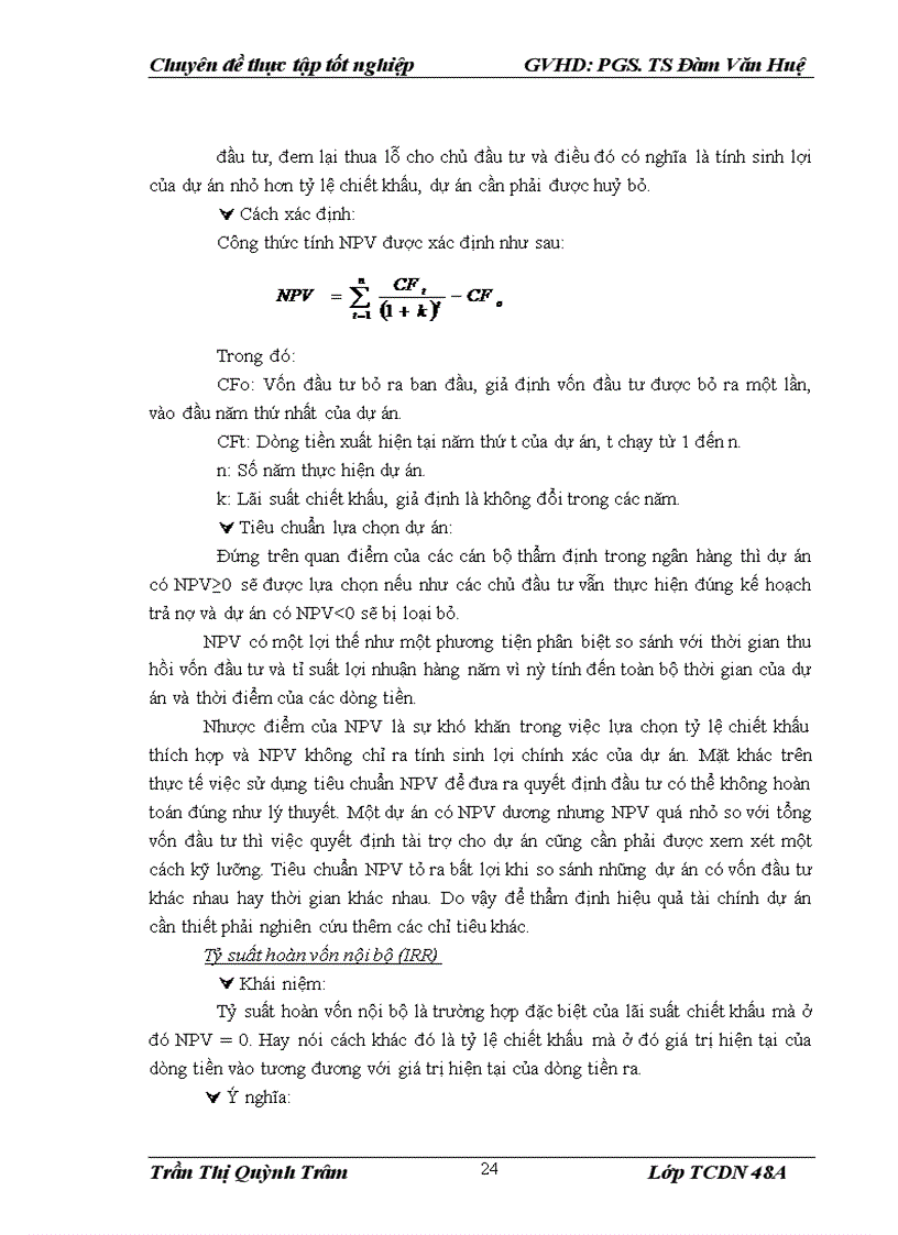 image for page Nâng cao chất lượng thẩm định tài chính dự án trong cho vay tại Ngân hàng TMCP Kỹ thương Việt Nam Chi nhánh Hà Nội