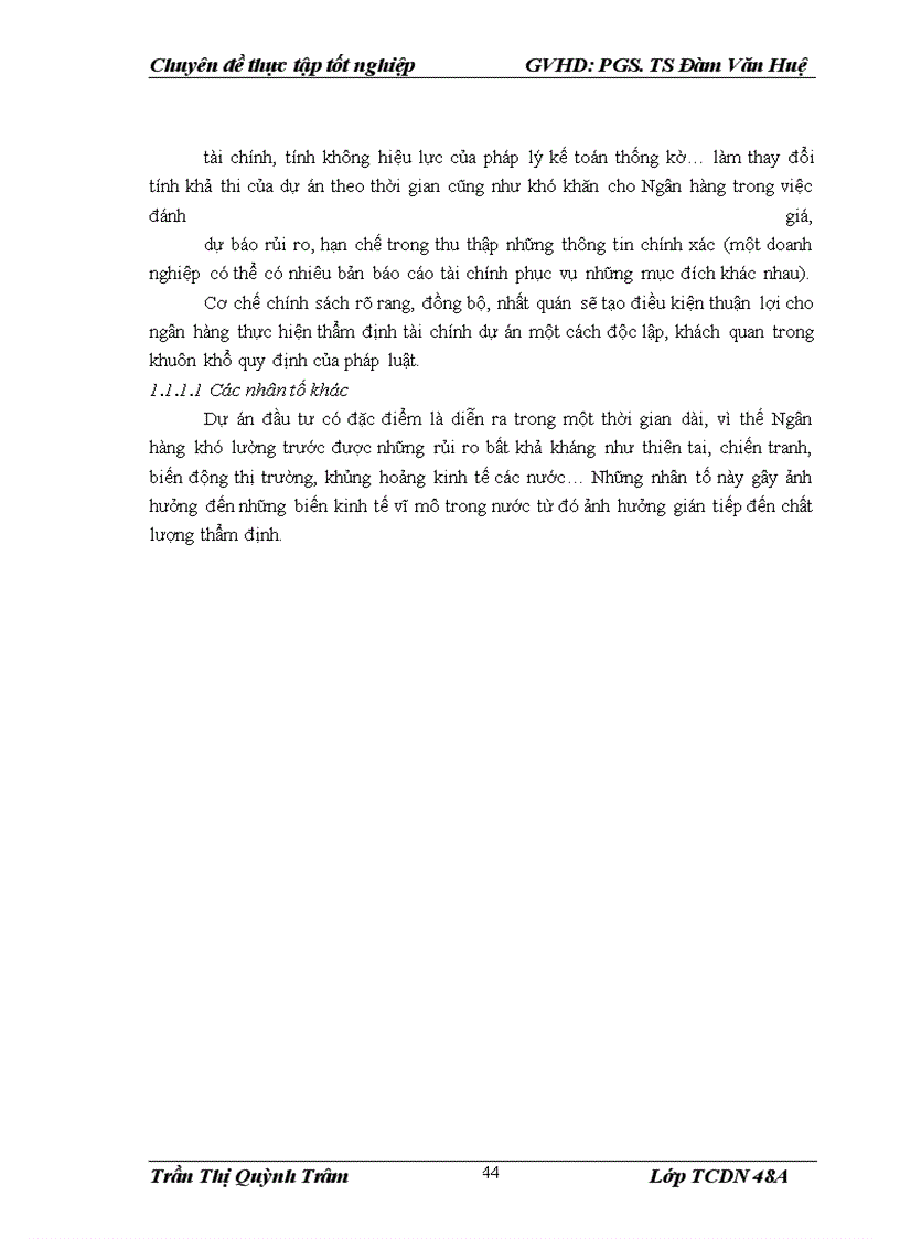 image for page Nâng cao chất lượng thẩm định tài chính dự án trong cho vay tại Ngân hàng TMCP Kỹ thương Việt Nam Chi nhánh Hà Nội