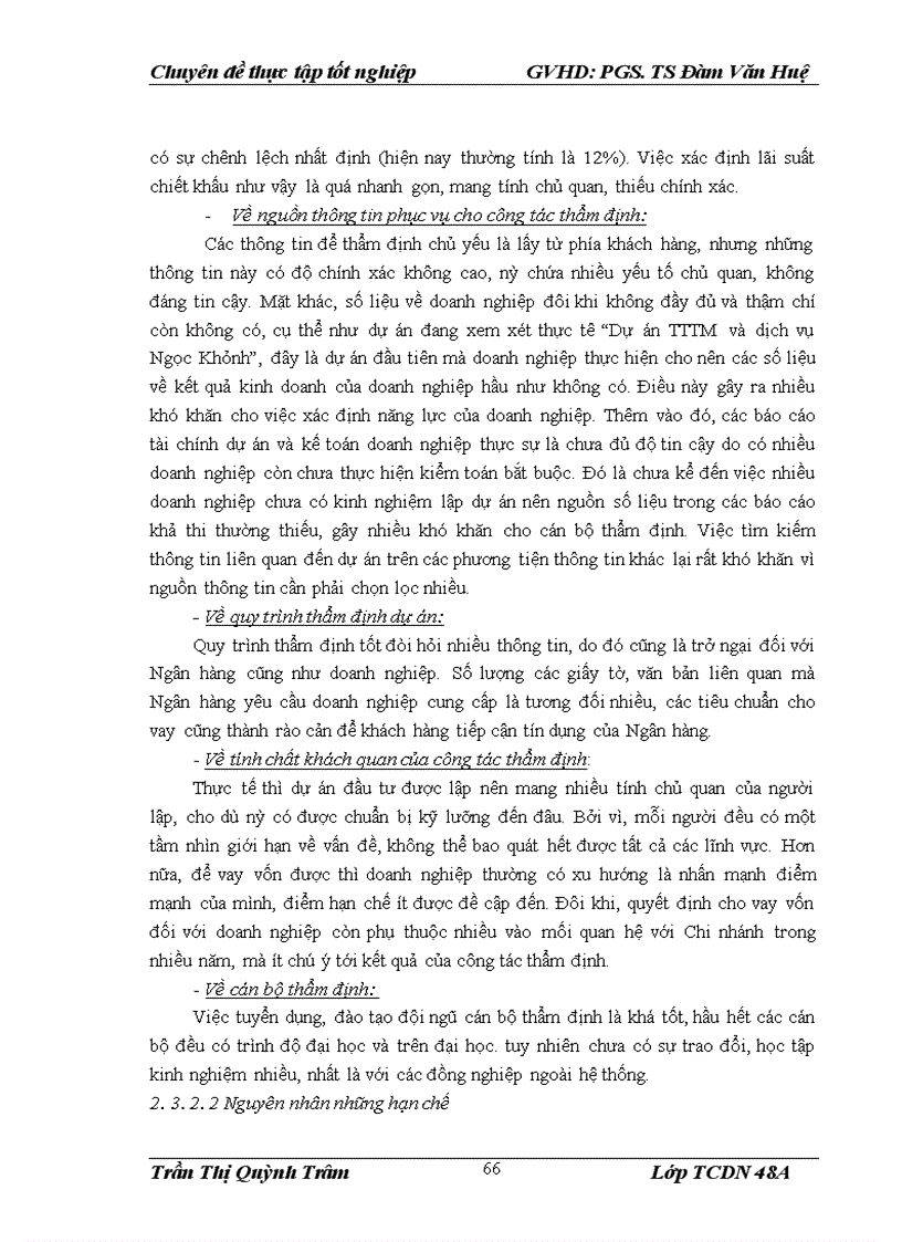 image for page Nâng cao chất lượng thẩm định tài chính dự án trong cho vay tại Ngân hàng TMCP Kỹ thương Việt Nam Chi nhánh Hà Nội