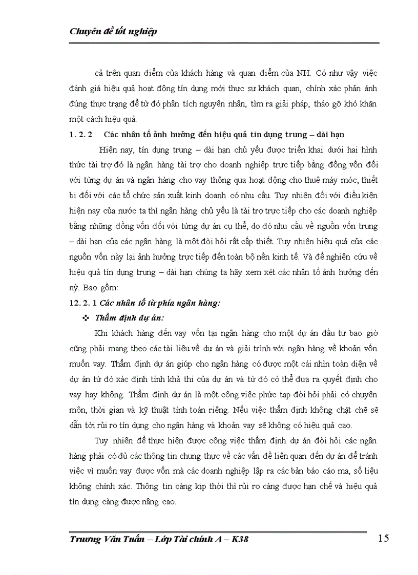 image for page Giải pháp Nâng cao hiệu quả tín dụng trung- dài hạn tại Ngân Hàng TMCP Dầu khí chi nhánh Láng Hạ
