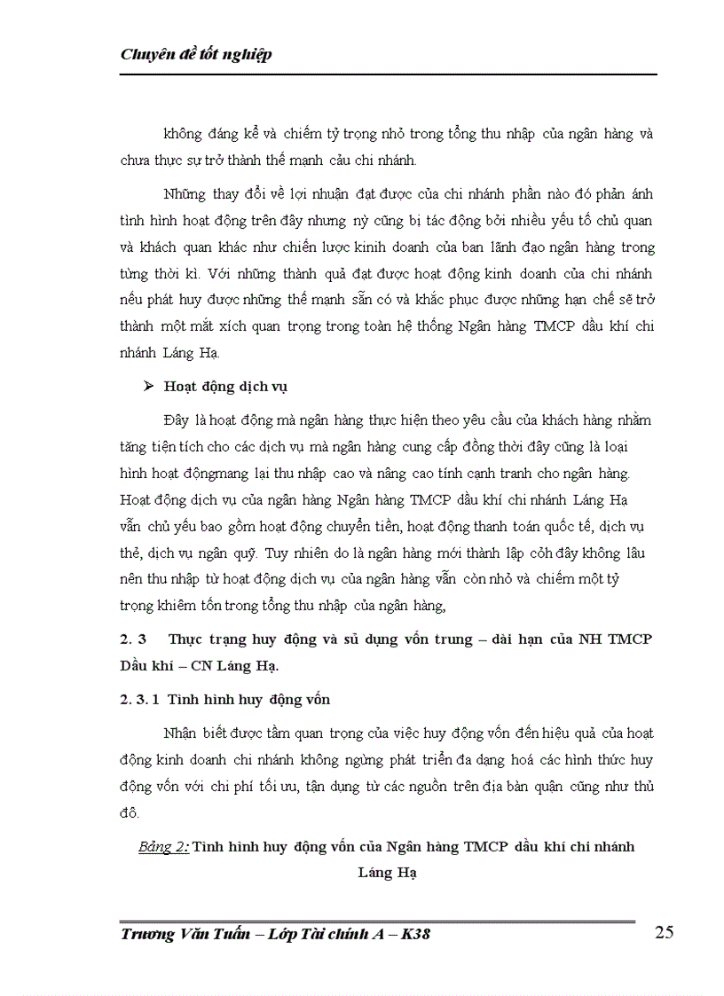 image for page Giải pháp Nâng cao hiệu quả tín dụng trung- dài hạn tại Ngân Hàng TMCP Dầu khí chi nhánh Láng Hạ