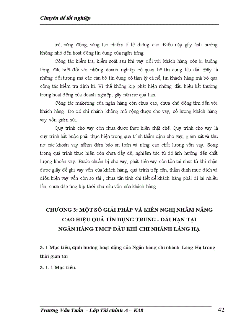 image for page Giải pháp Nâng cao hiệu quả tín dụng trung- dài hạn tại Ngân Hàng TMCP Dầu khí chi nhánh Láng Hạ
