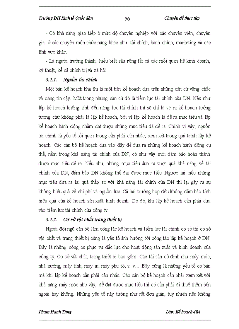 image for page Xây dựng kế hoạch sản xuất kinh doanh hàng năm tại Công ty Cổ phần Khoáng sản và Cơ khí Mimeco