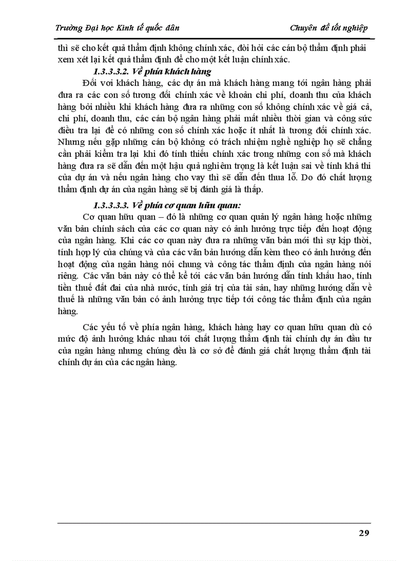 image for page Thẩm định tài chính dự án đầu tư tại các NHTM