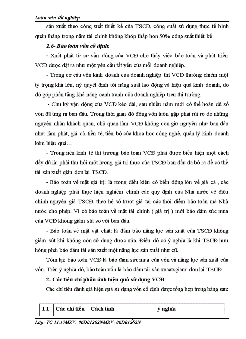 image for page Vốn cố định và hiệu quả sử dụng vốn cố định trong doanh nghiệp