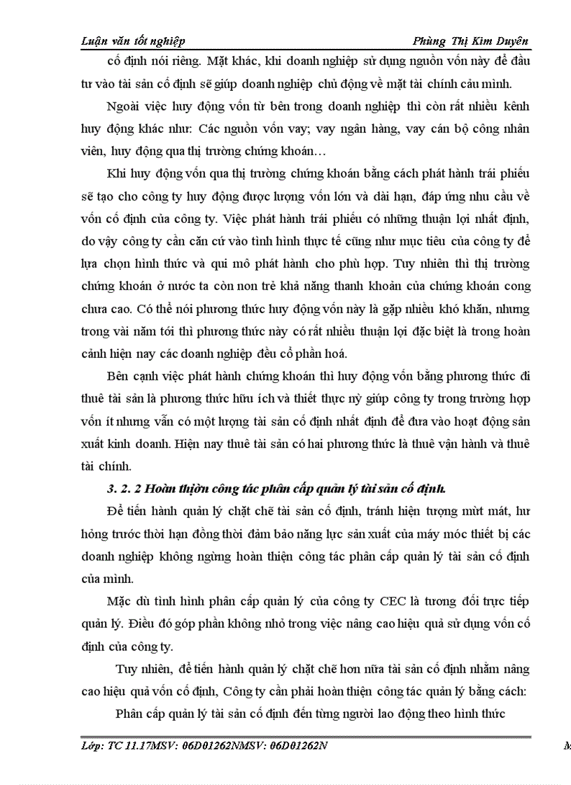 image for page Vốn cố định và hiệu quả sử dụng vốn cố định trong doanh nghiệp