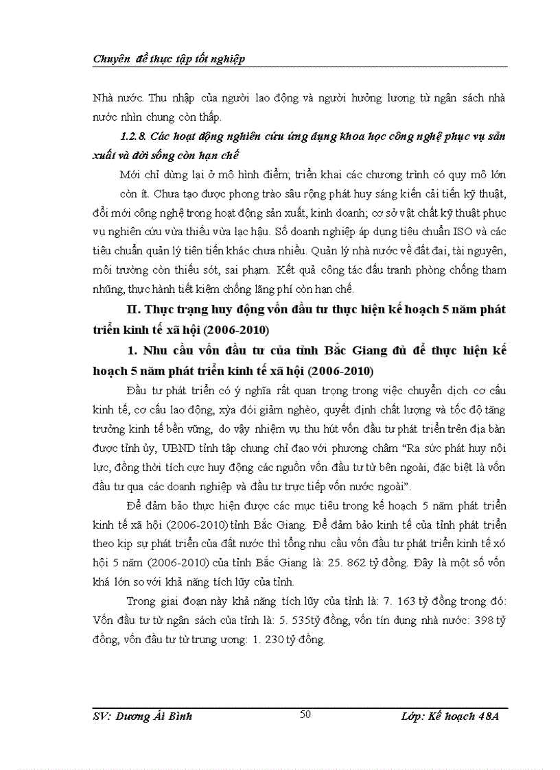 image for page Giải pháp huy động vốn đầu tư thực hiện kế hoạch 5 năm phát triển kinh tế xã hội tỉnh Bắc Giang (2011-2015)