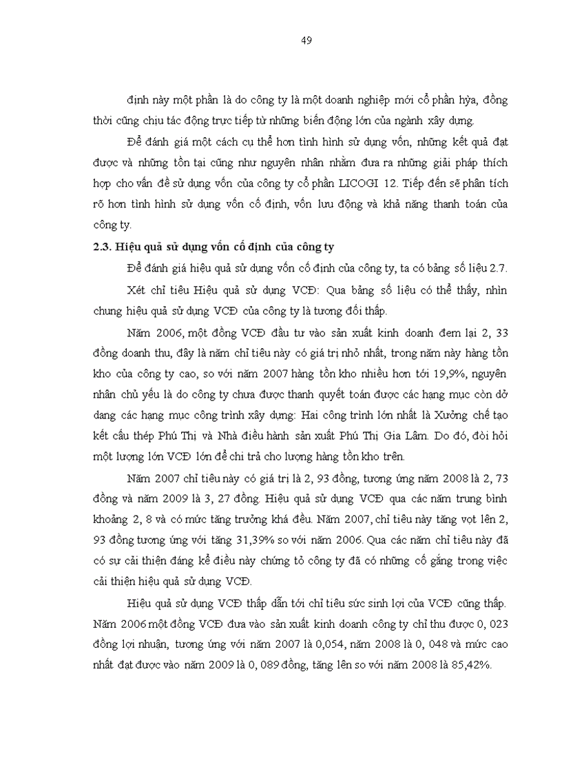image for page Nâng cao hiệu quả sử dụng vốn tại công ty cổ phần licogi 12
