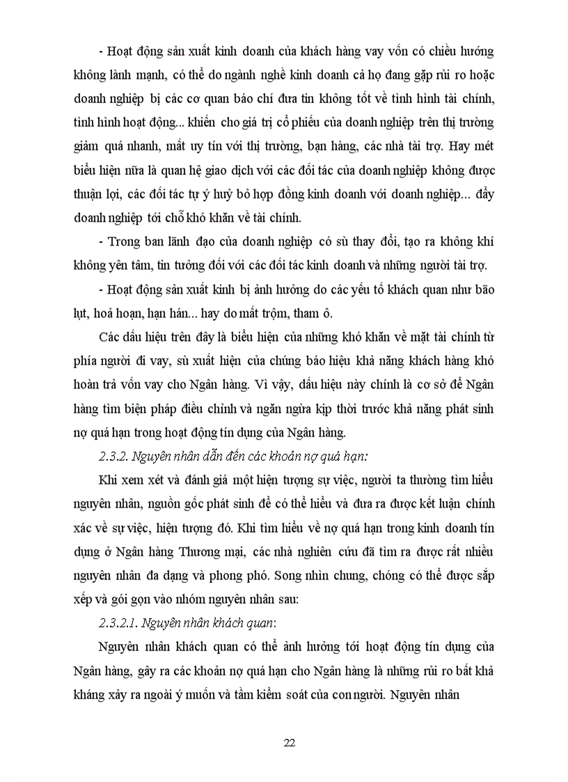 image for page Nợ quá hạn và những giải pháp nhằm ngăn ngừa, hạn chế và xử lý nợ quá hạn trong kinh doanh tín dụng của các ngân hàng thương mại
