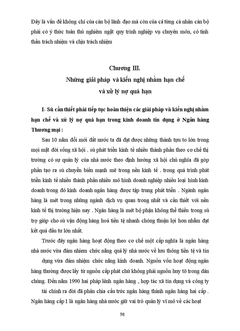 image for page Nợ quá hạn và những giải pháp nhằm ngăn ngừa, hạn chế và xử lý nợ quá hạn trong kinh doanh tín dụng của các ngân hàng thương mại