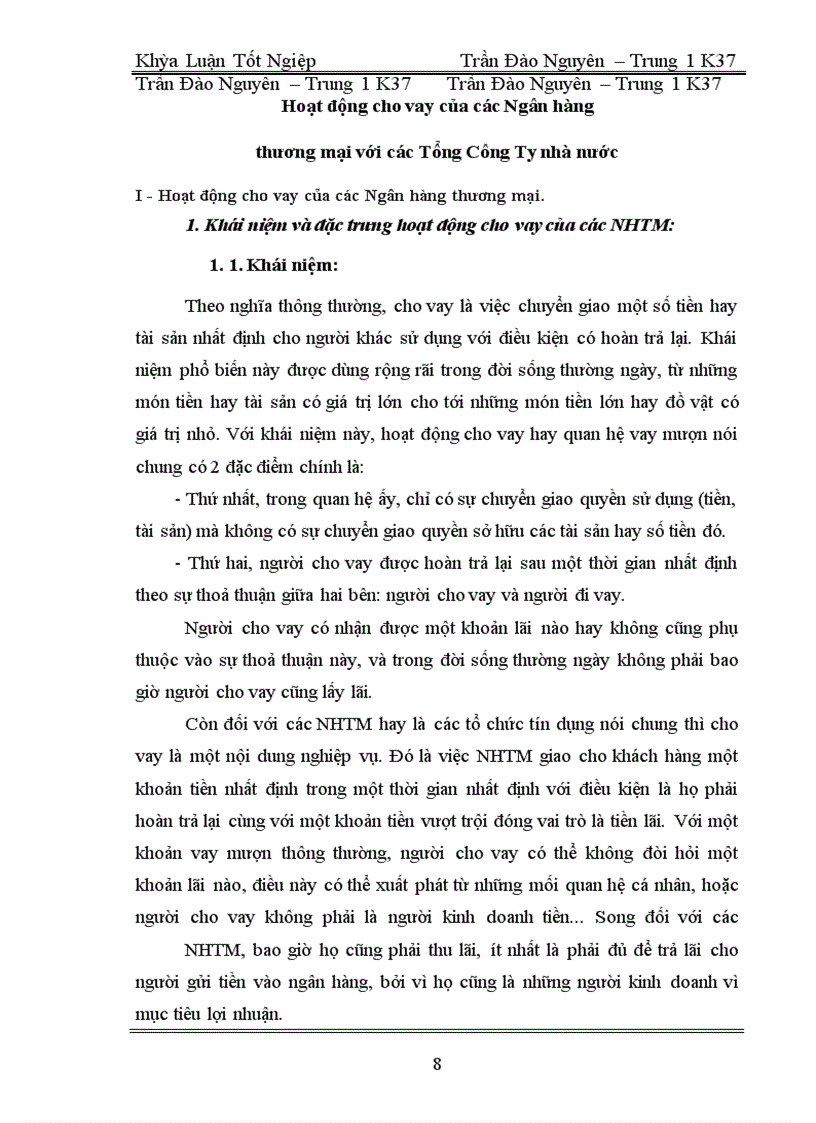 image for page Giải pháp nhằm mở rộng hoạt động cho vay các Tổng Công Ty Nhà nước tại Sở giao dịch I - Ngân hàng Công thương Việt Nam