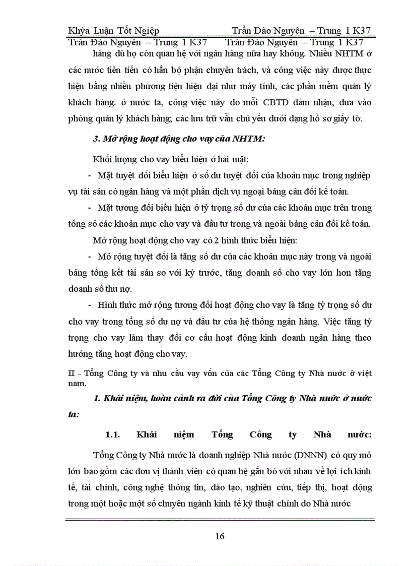 image for page Giải pháp nhằm mở rộng hoạt động cho vay các Tổng Công Ty Nhà nước tại Sở giao dịch I - Ngân hàng Công thương Việt Nam