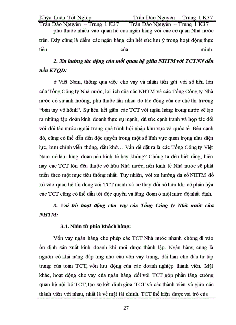 image for page Giải pháp nhằm mở rộng hoạt động cho vay các Tổng Công Ty Nhà nước tại Sở giao dịch I - Ngân hàng Công thương Việt Nam