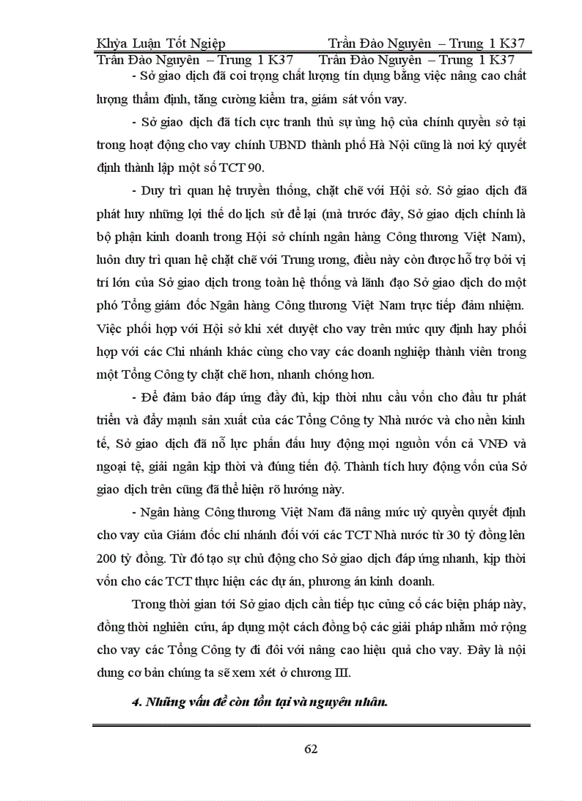 image for page Giải pháp nhằm mở rộng hoạt động cho vay các Tổng Công Ty Nhà nước tại Sở giao dịch I - Ngân hàng Công thương Việt Nam