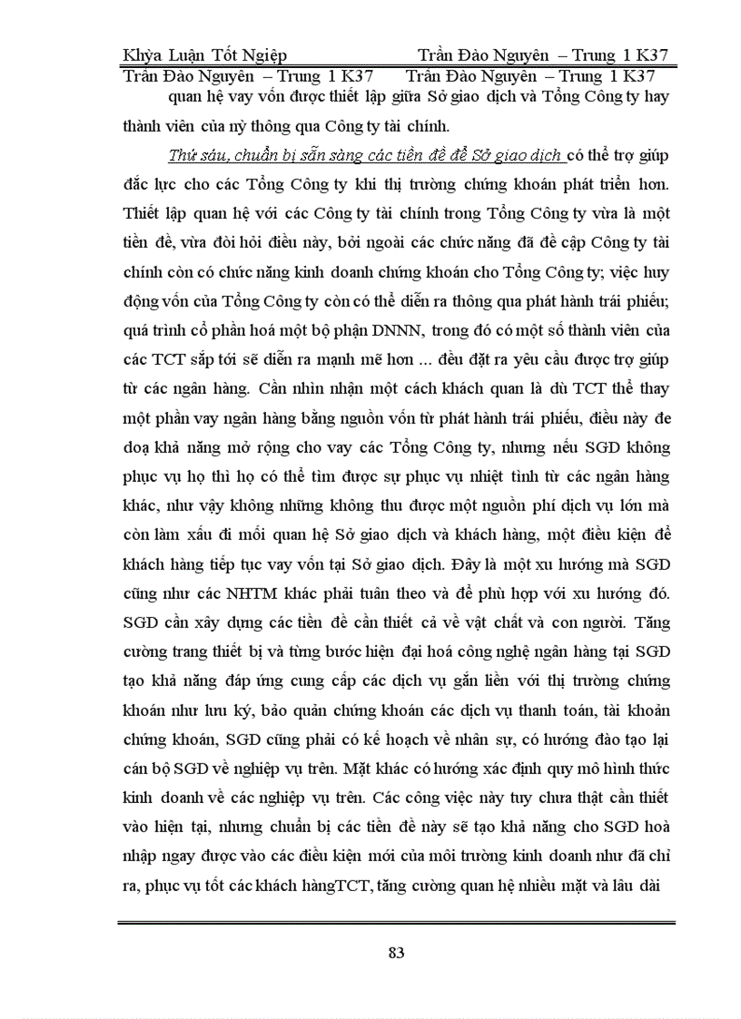 image for page Giải pháp nhằm mở rộng hoạt động cho vay các Tổng Công Ty Nhà nước tại Sở giao dịch I - Ngân hàng Công thương Việt Nam