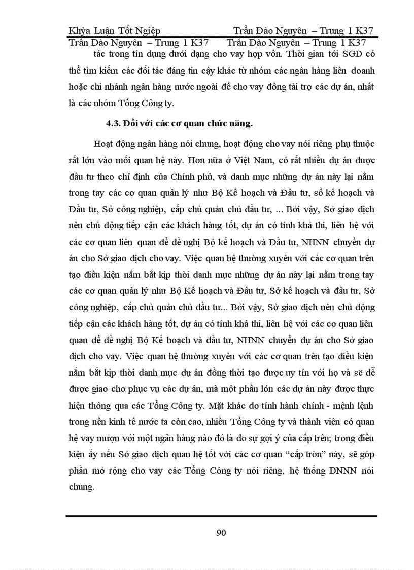 image for page Giải pháp nhằm mở rộng hoạt động cho vay các Tổng Công Ty Nhà nước tại Sở giao dịch I - Ngân hàng Công thương Việt Nam