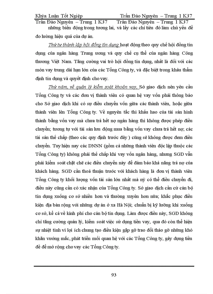 image for page Giải pháp nhằm mở rộng hoạt động cho vay các Tổng Công Ty Nhà nước tại Sở giao dịch I - Ngân hàng Công thương Việt Nam