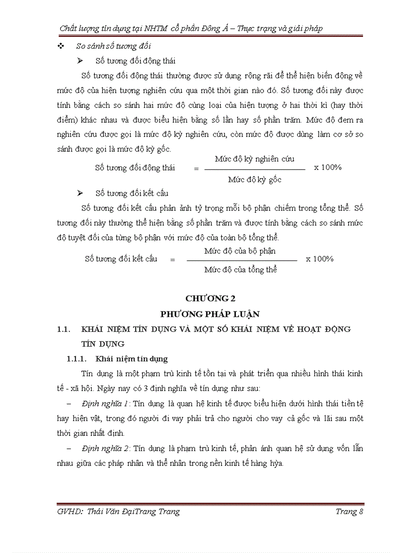 image for page Chất lượng tín dụng tại Ngân hàng thương mại cổ phần Đông Á – Thực trạng và giải pháp