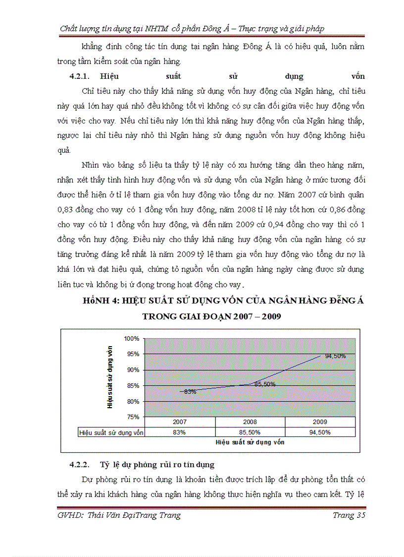 image for page Chất lượng tín dụng tại Ngân hàng thương mại cổ phần Đông Á – Thực trạng và giải pháp