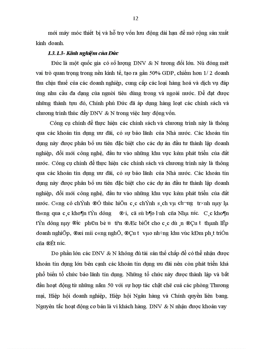 image for page Giải pháp tín dụng ngân hàng nhằm phát triển DNV&N tại VP Bank