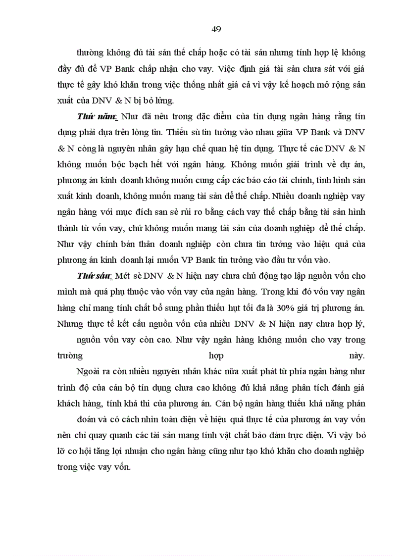 image for page Giải pháp tín dụng ngân hàng nhằm phát triển DNV&N tại VP Bank