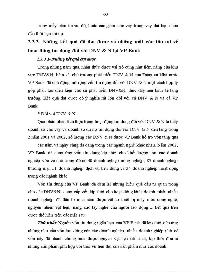 image for page Giải pháp tín dụng ngân hàng nhằm phát triển DNV&N tại VP Bank