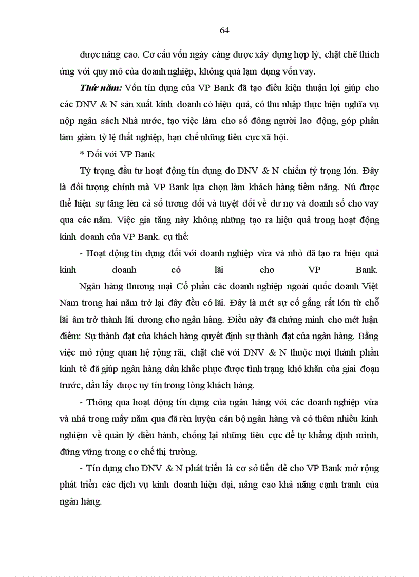 image for page Giải pháp tín dụng ngân hàng nhằm phát triển DNV&N tại VP Bank