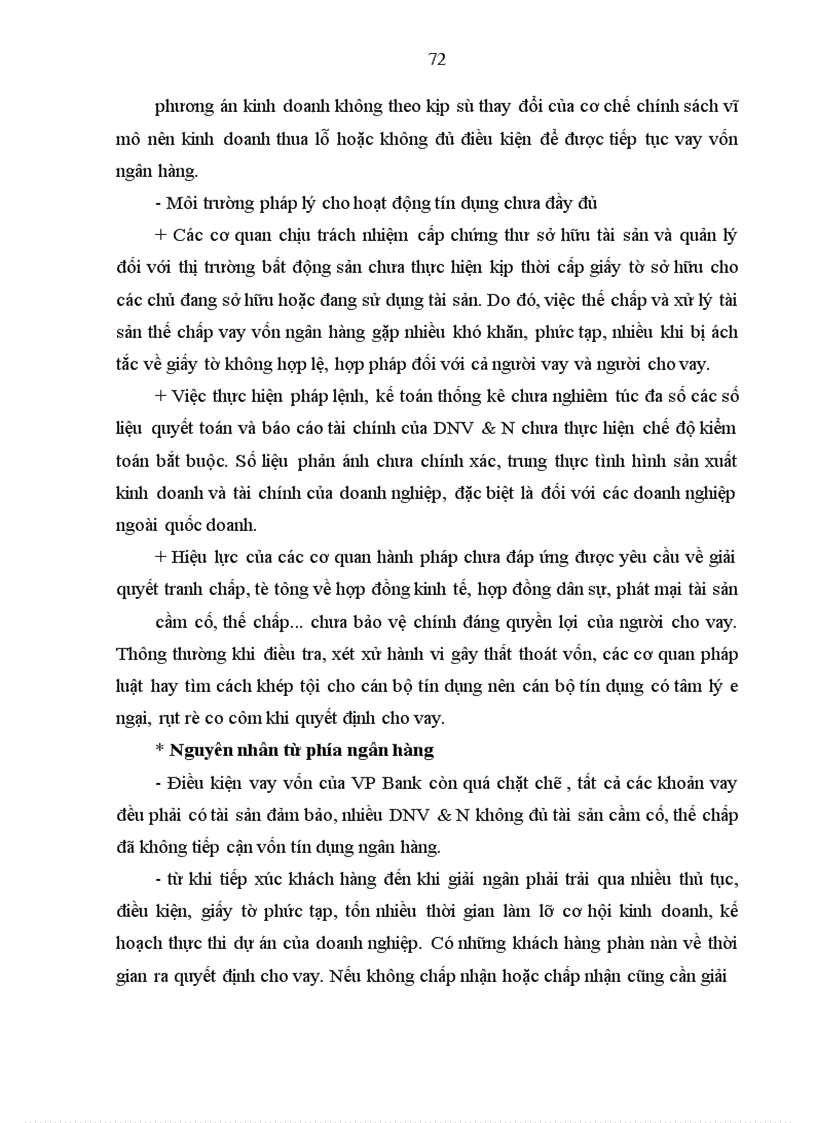 image for page Giải pháp tín dụng ngân hàng nhằm phát triển DNV&N tại VP Bank