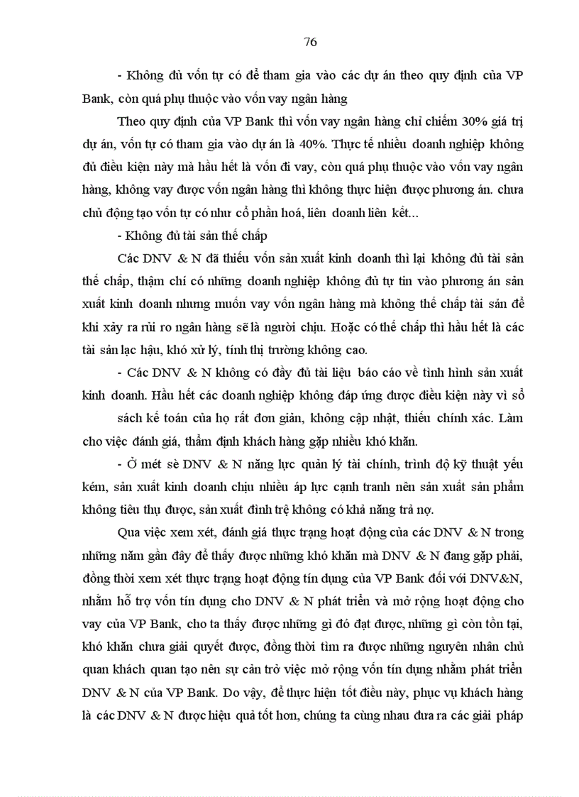 image for page Giải pháp tín dụng ngân hàng nhằm phát triển DNV&N tại VP Bank
